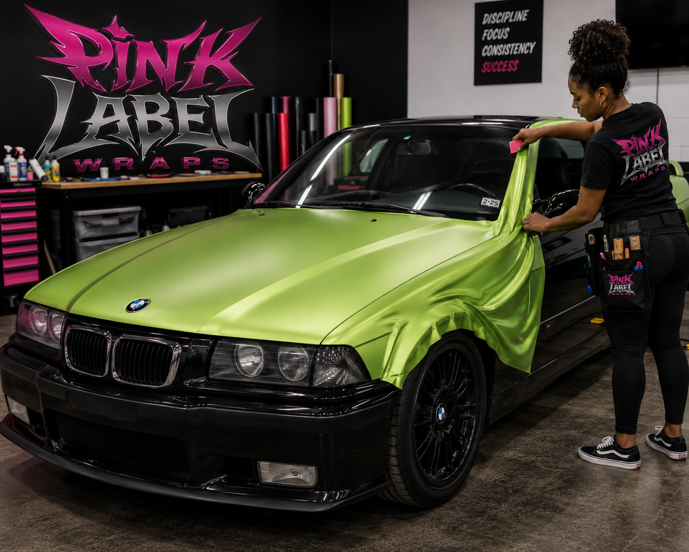 Color change wrap by Pink Label Wraps