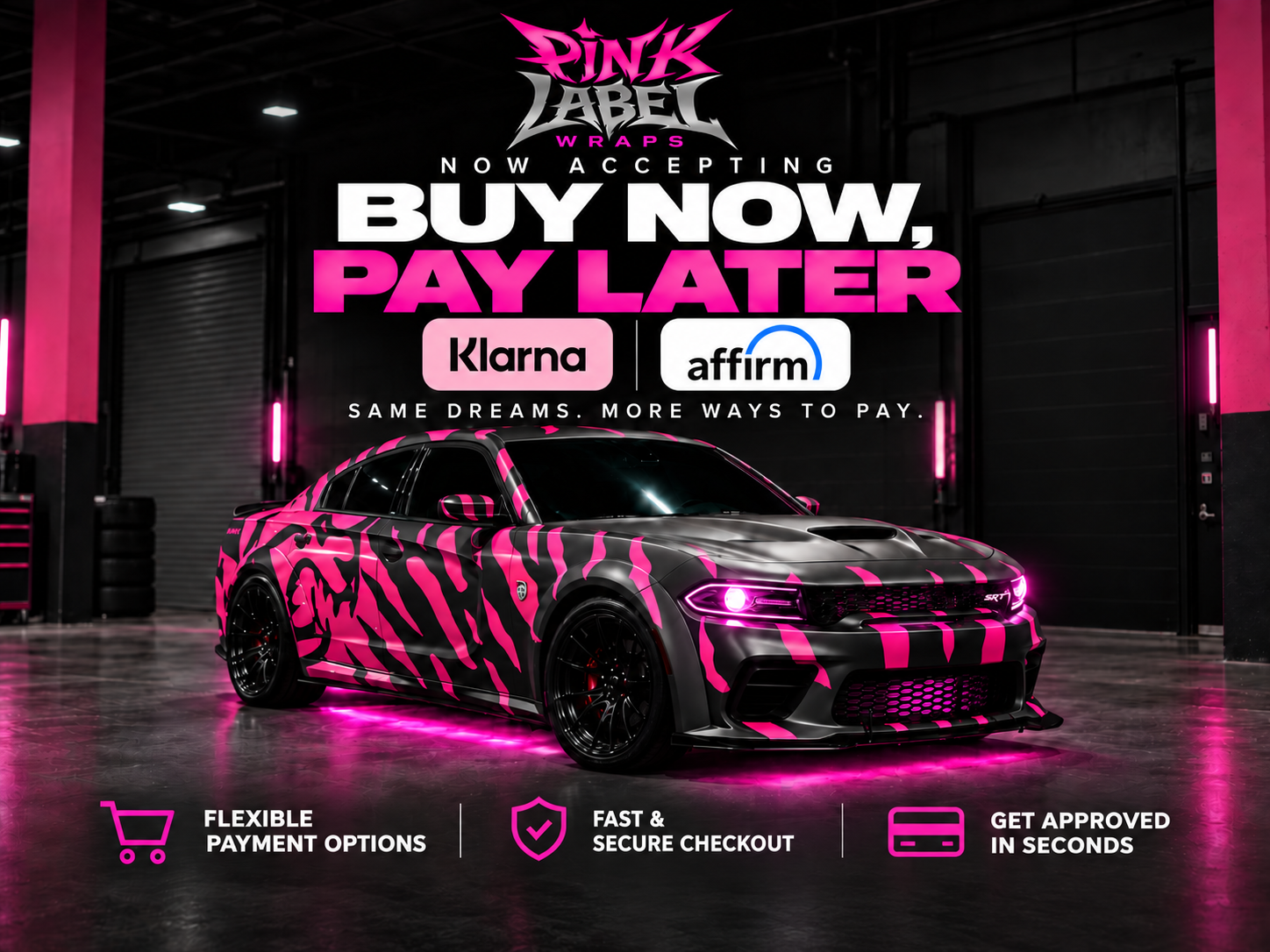 Klarna announcement - buy now pay later now available